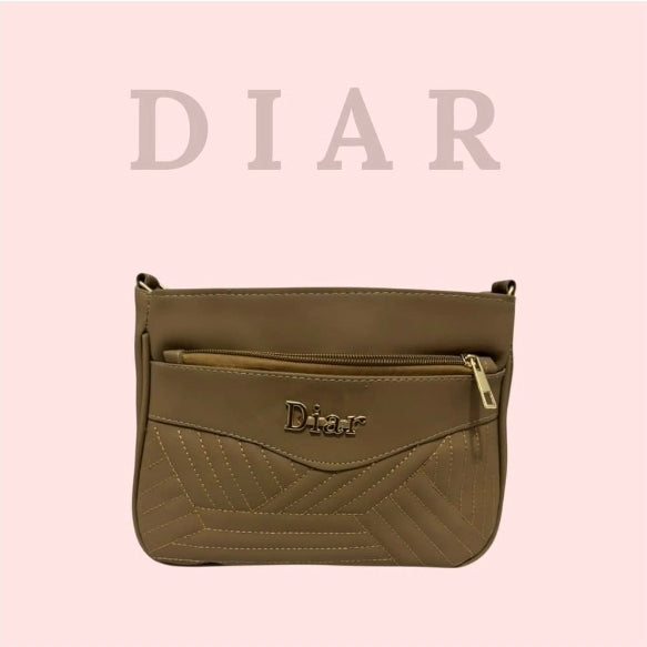 Diar ladis fashion bag british tan beige color