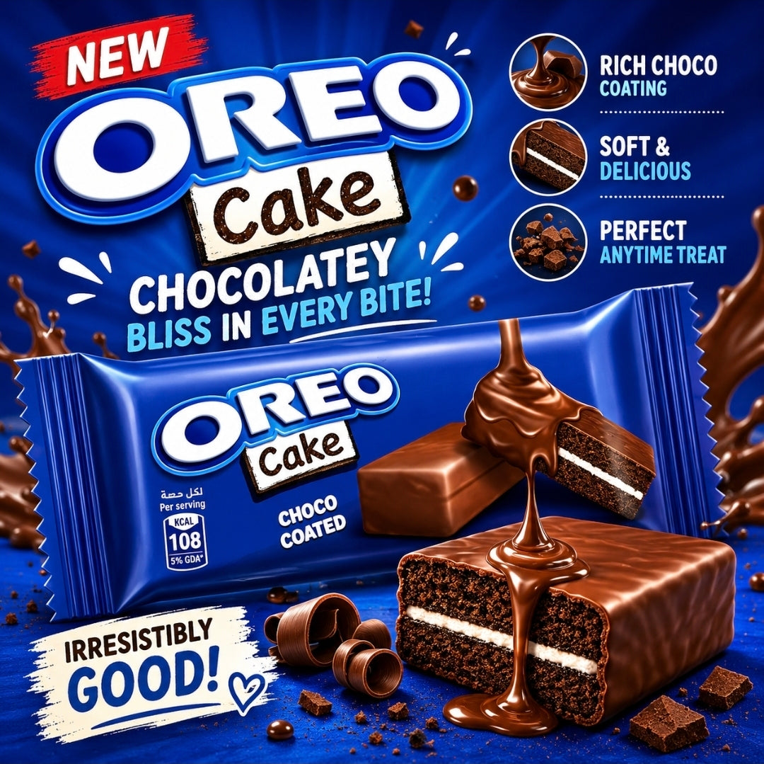 Oreo Cadbury Chocolate Coated Cake, 24g