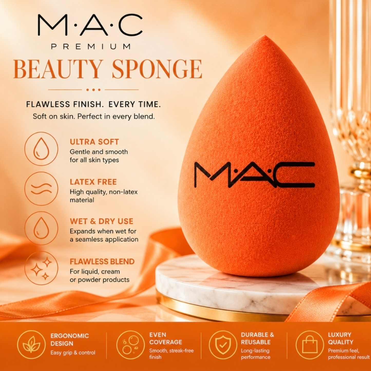 Mac blender color orange