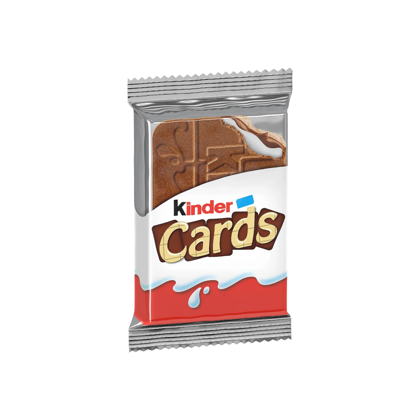 Kinder Cards Wafer Biscuits with Creamy Milk & Cocoa Filling