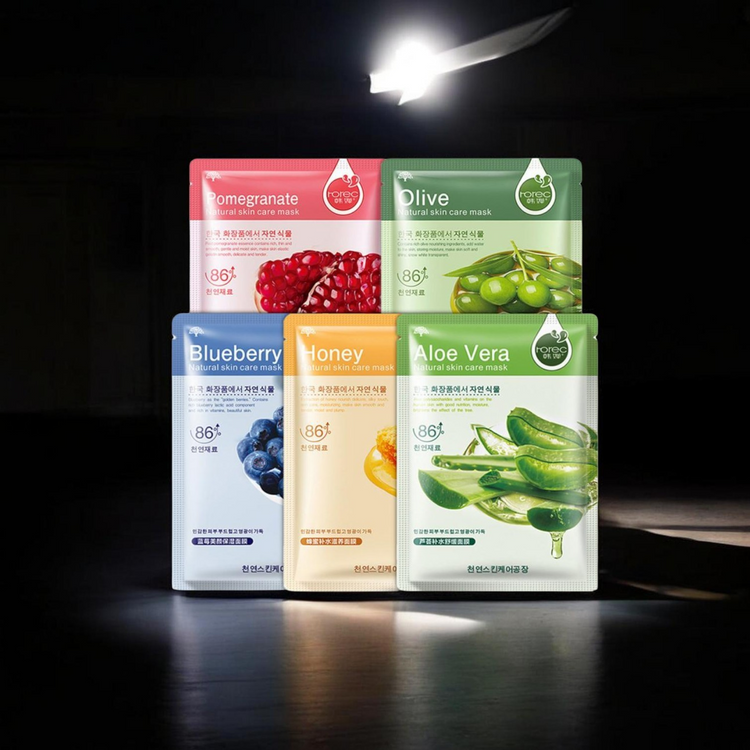Facial mask and kit