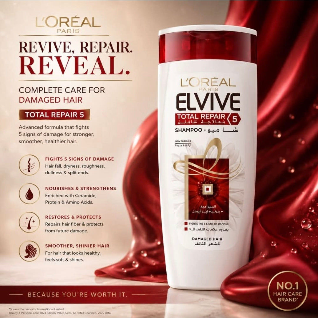 loreal elvive total care shampoo 200ml