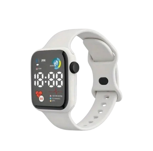 Smart watch color white