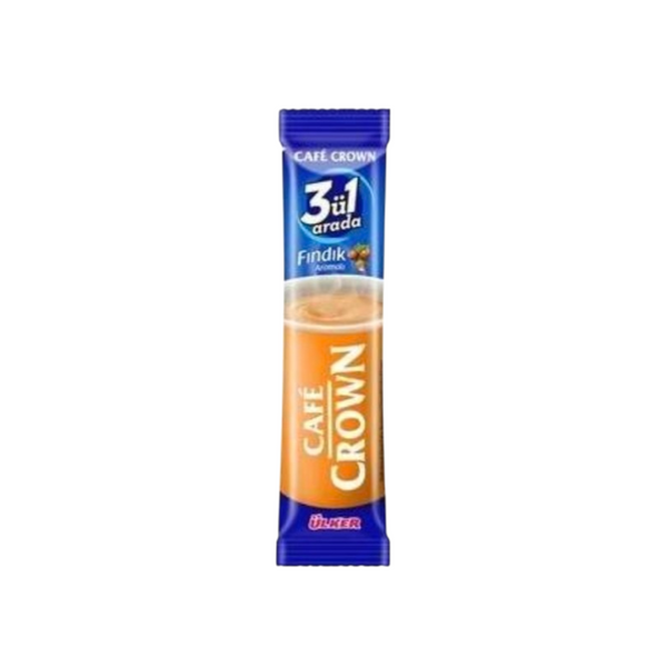 ulker crown coffee hazelnut 18g