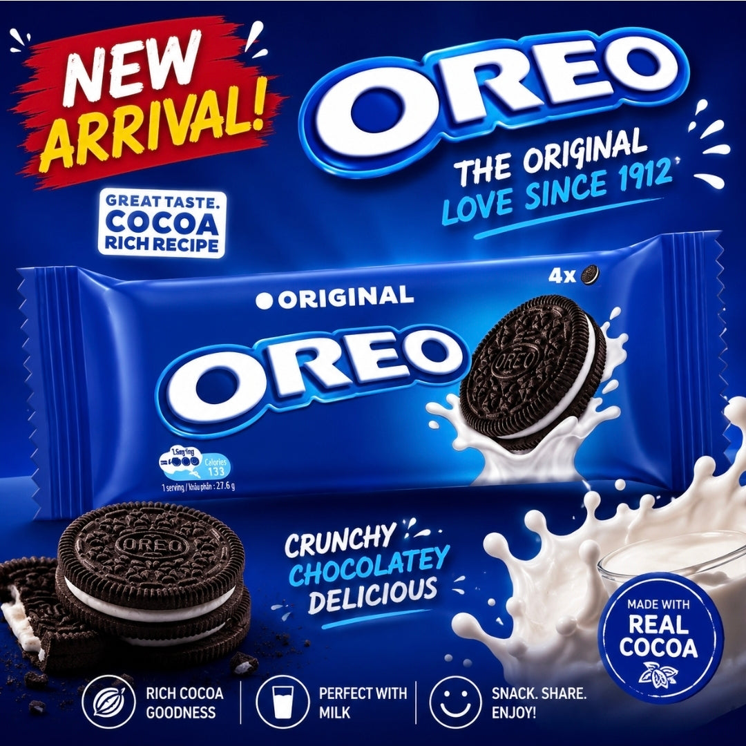 Oreo Original Cookies, 36.8g