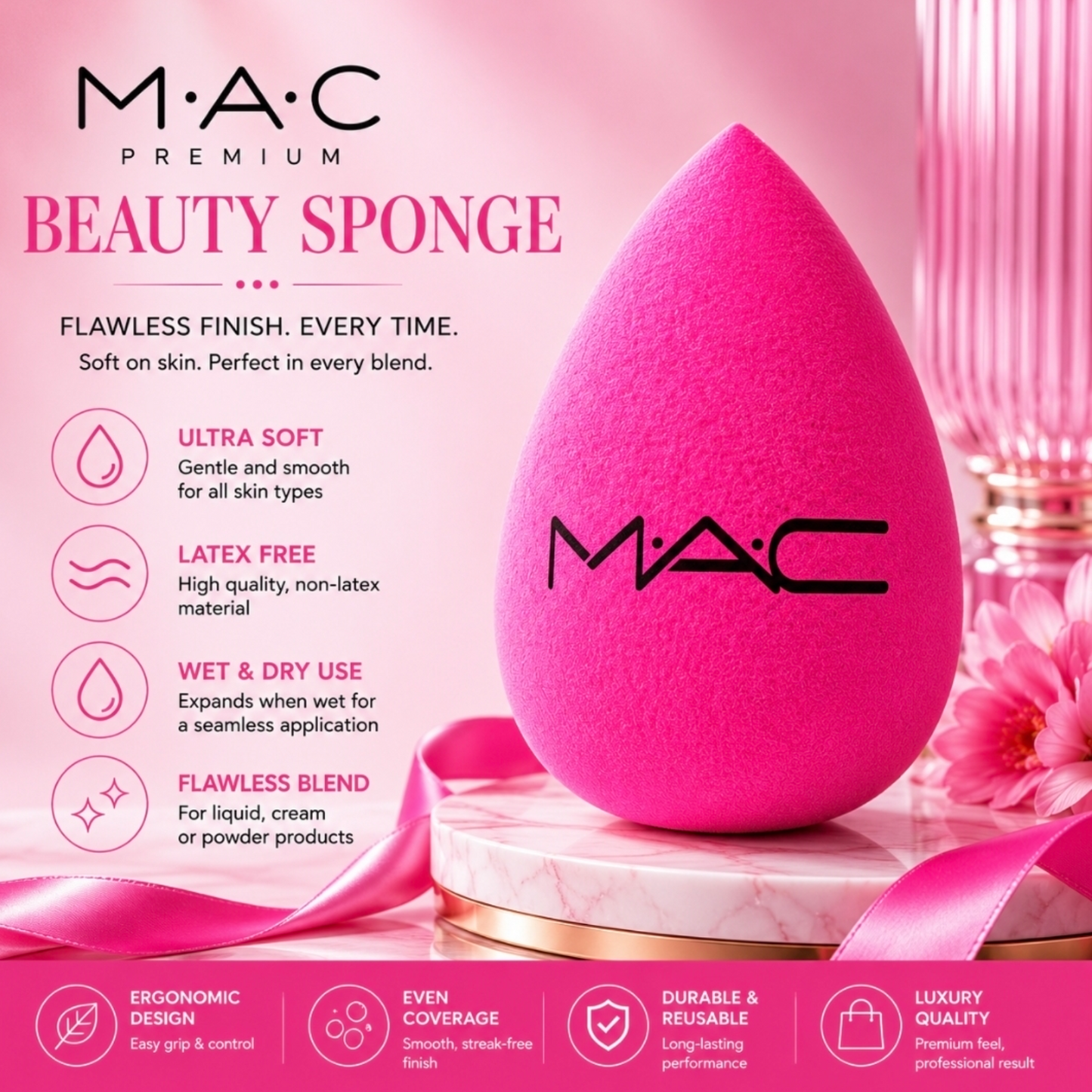 Mac blender color pink