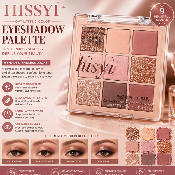Hisyi 9 color eyeshadow