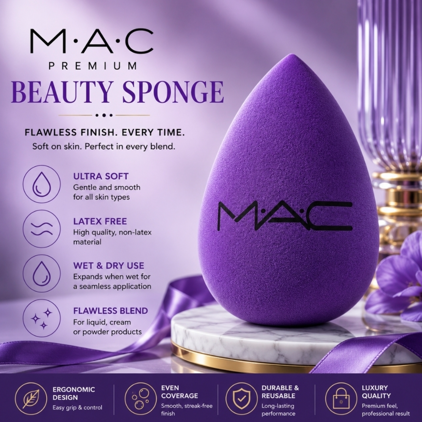 Mac blender color purple
