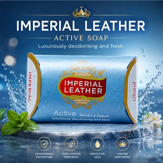 impartial leather acrive and fresh soap 175g