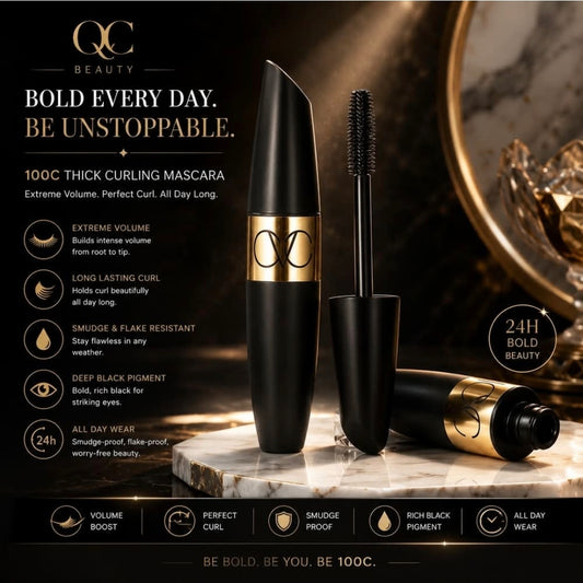 Ultra black lenghening mascara waterproof long lasting