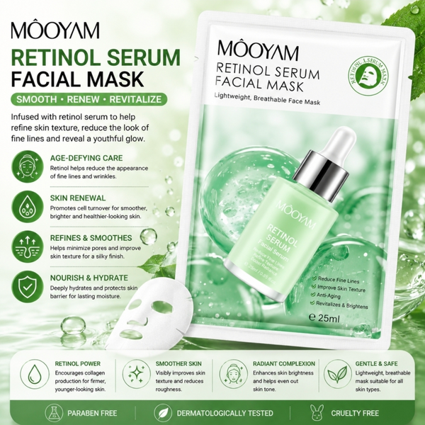 MOOYAM RETINOL SERUM FACIAL MASK