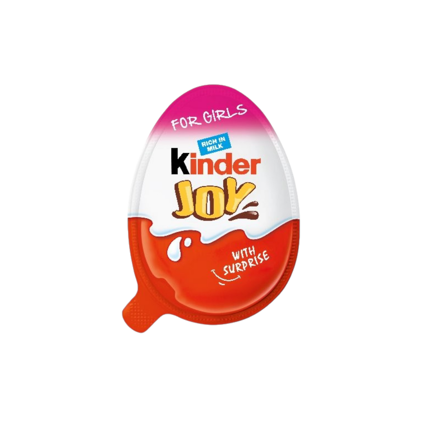 Kinder Joy Chocolate Egg for Girls, 20g