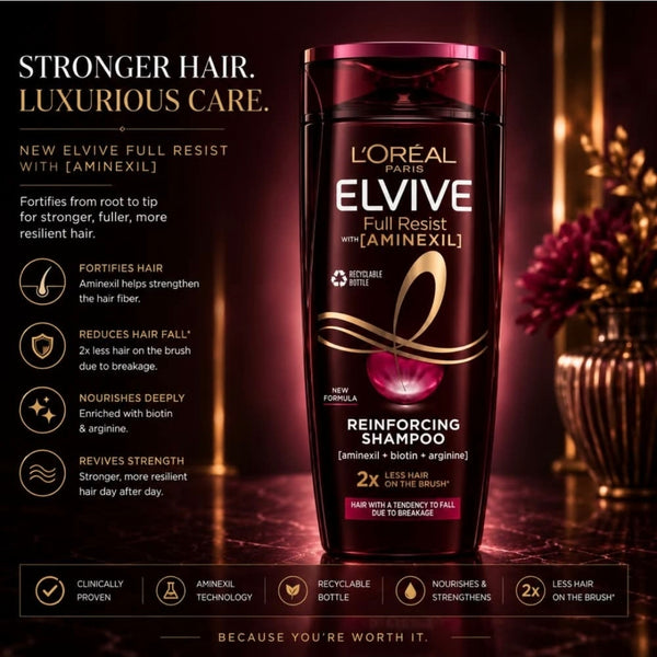LOREAL ELVIVE AMINEXIL SHAMPOO 400ML