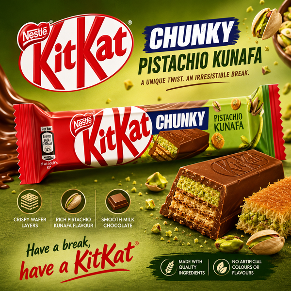 Kitkat dubai kunafa chocolate 16.5g