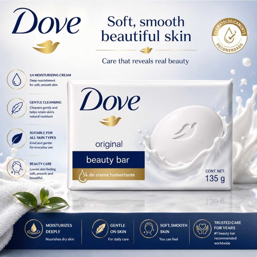 Dove Beauty Cream Bar Blue 125g