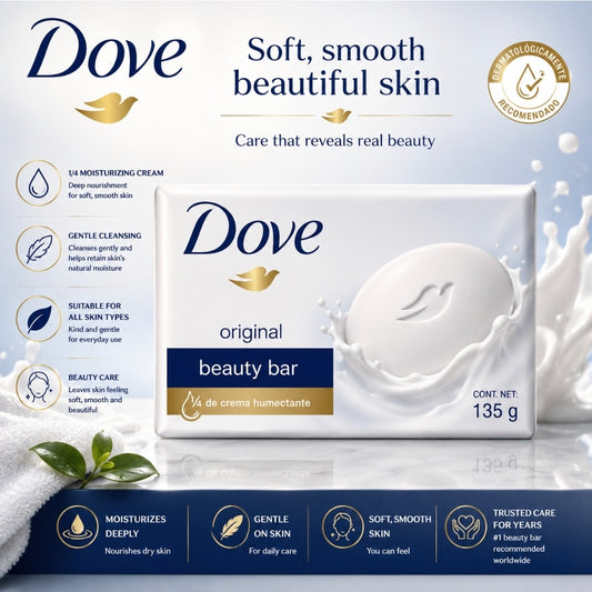 Dove Beauty Cream Bar Blue 125g