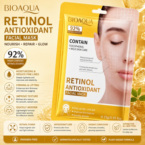 Bioaqua RETINOL ANTIOXIDANT FACIAL MASK