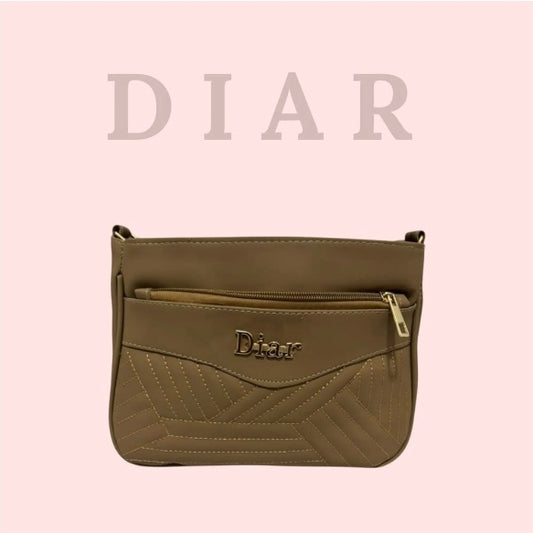 Diar ladis fashion bag british tan beige color