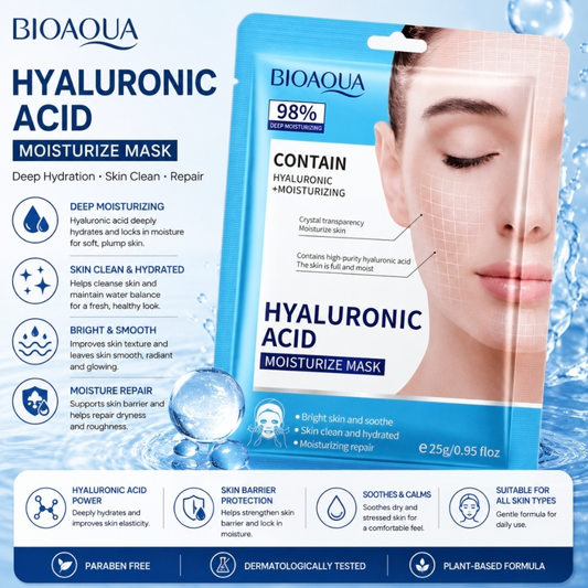 Bioaqua HYALURONIC ACID MOISTURIZE MASK