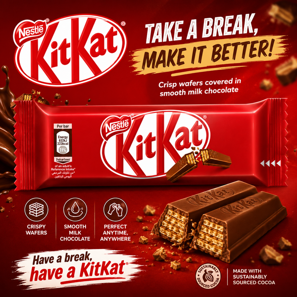 KitKat 2 Fingers Milk Chocolate Wafer 17.7g