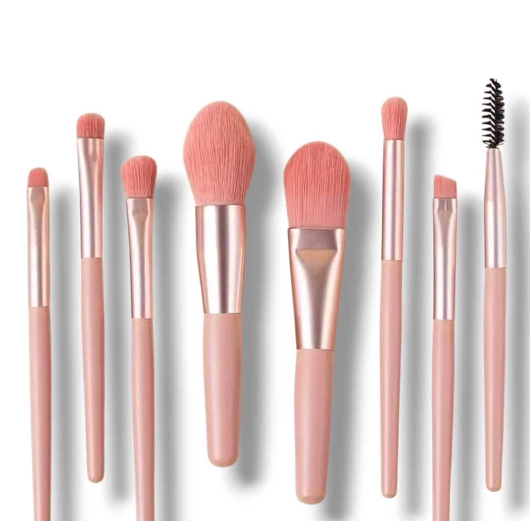 Makeup brush set 8