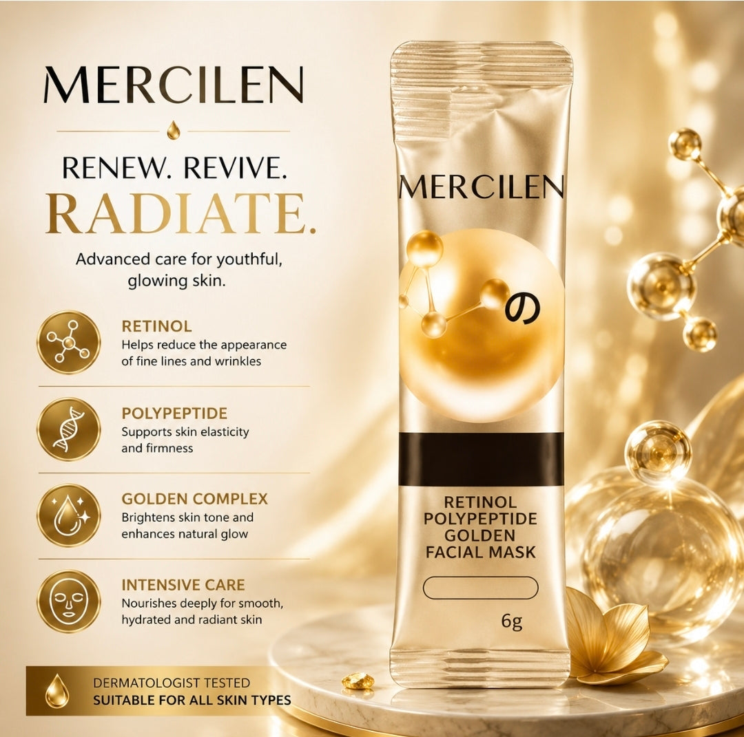 Merclen golden Facial Mask 6g