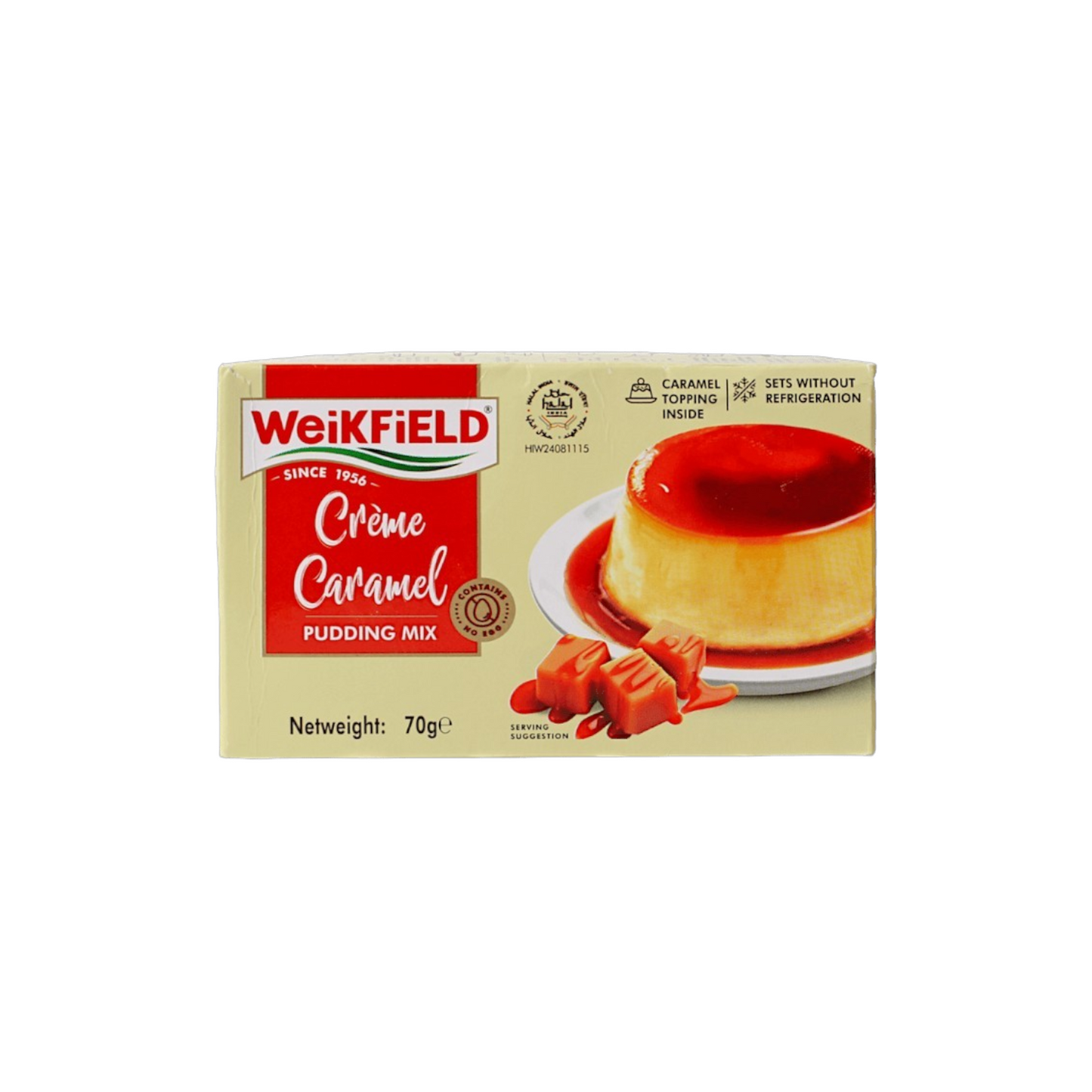 WF CREAM CARAMAL 70G