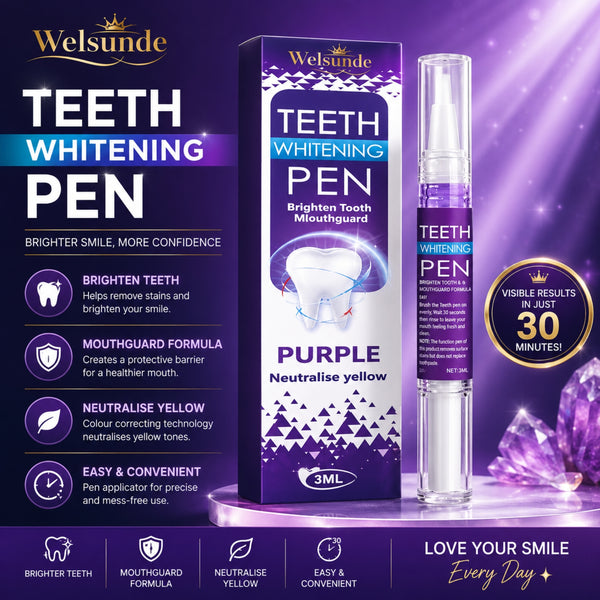 Purple Whitening teeth pen