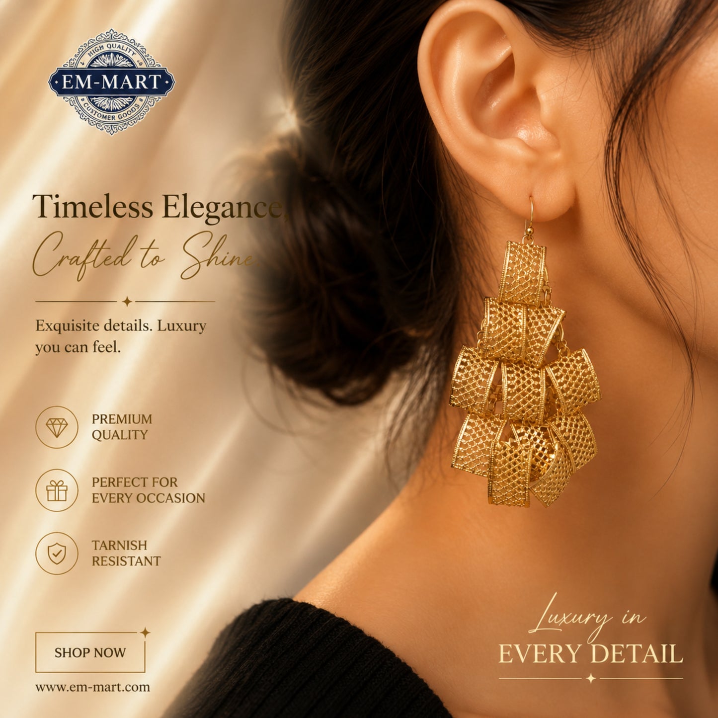 Fashion new collection earrings 001
