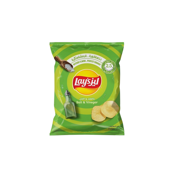 Lay's Salt & Vinegar Potato Chips, 25g