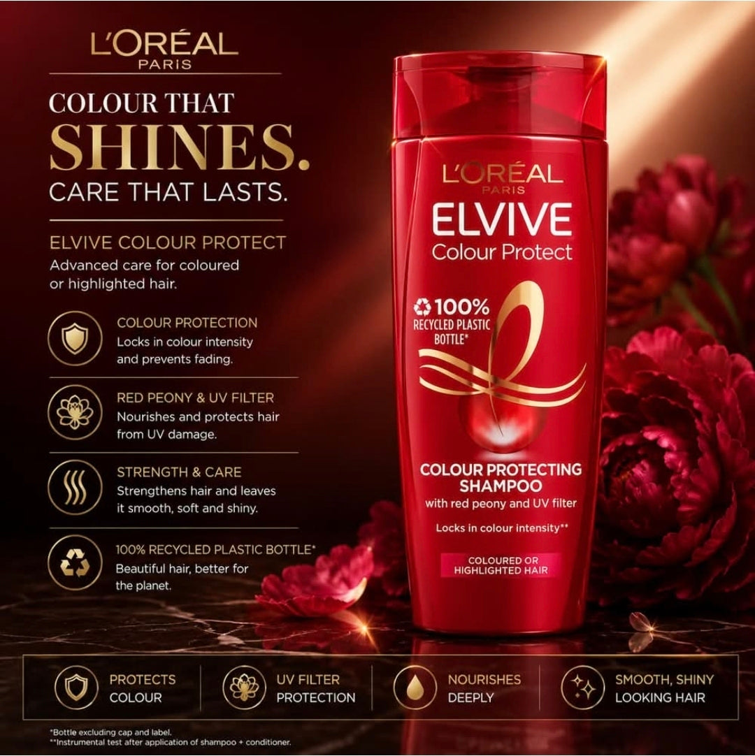 LOREAL ELVIVE COLOR PROTECT SHAMPOO 400ML
