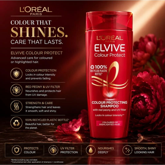 LOREAL ELVIVE COLOR PROTECT SHAMPOO 400ML