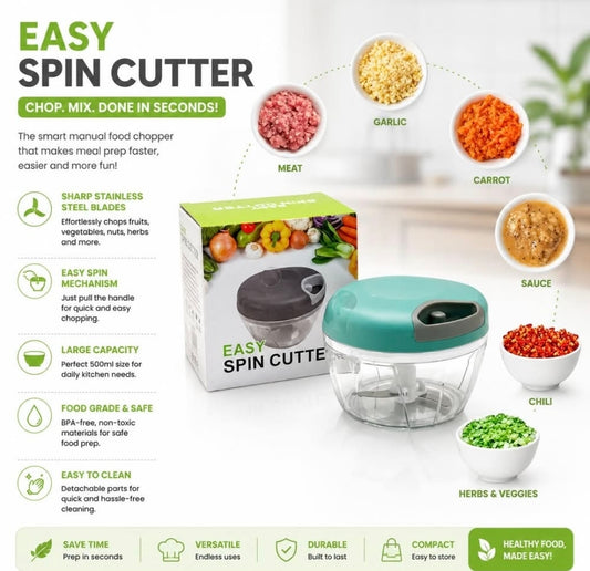 Vegetable Chopper and Spinner