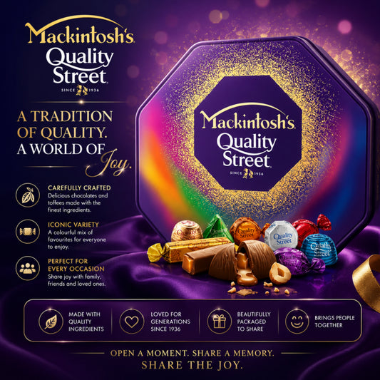 Mackintosh's Quality Street Assorted Chocolate Box, 150g