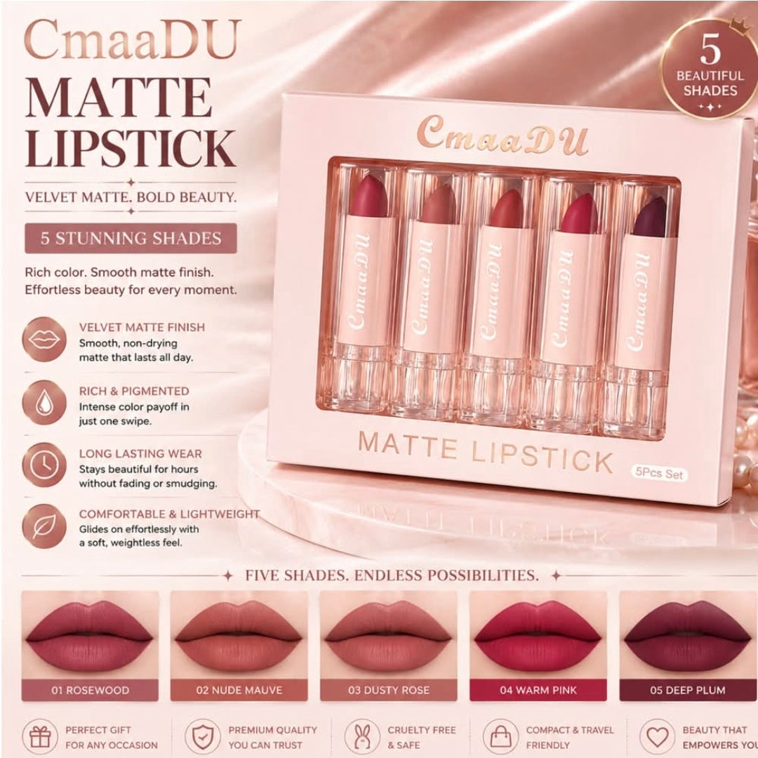 Emaa Du buteay lipstik 5 color